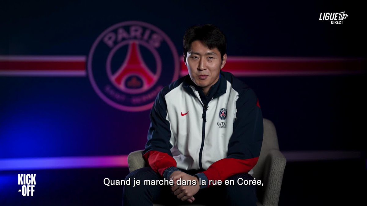 Oui, oui, ça parle coréen dans le vestiaire du PSG, c’est Kang-In Lee qui le dit 😂🇰🇷