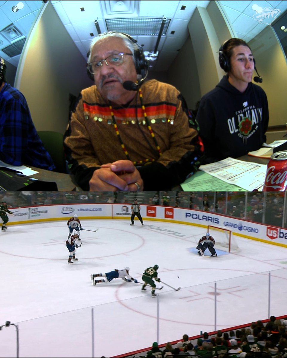 check out this call 📞 a first-of-its-kind Ojibwe-language game broadcast in celebration of Native American Heritage Day!!