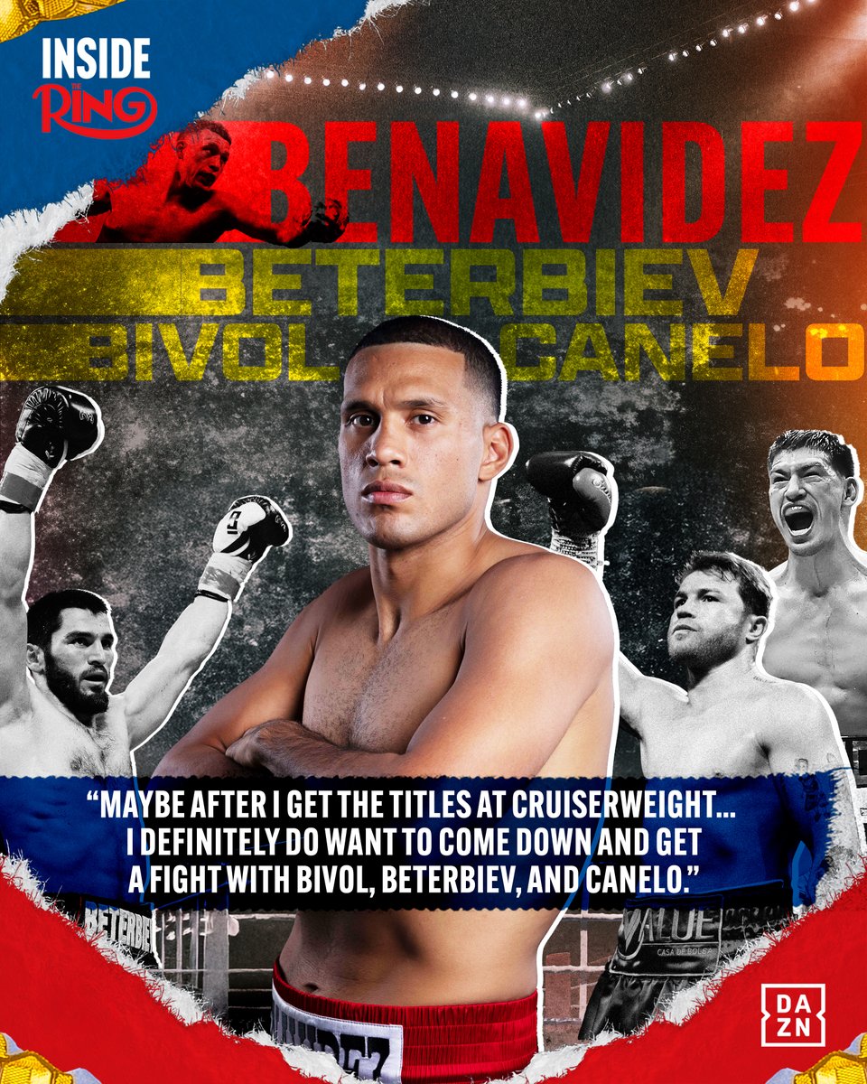 David Benavidez is moving up in weight for his next fight against Gilberto “Zurdo” Ramírez, but he hasn’t closed the door on future matchups with Dmitry Bivol, Artur Beterbiev, or Canelo Alvarez. #InsideTheRing | Latest episode LIVE NOW on The Ring’s YouTube 📺