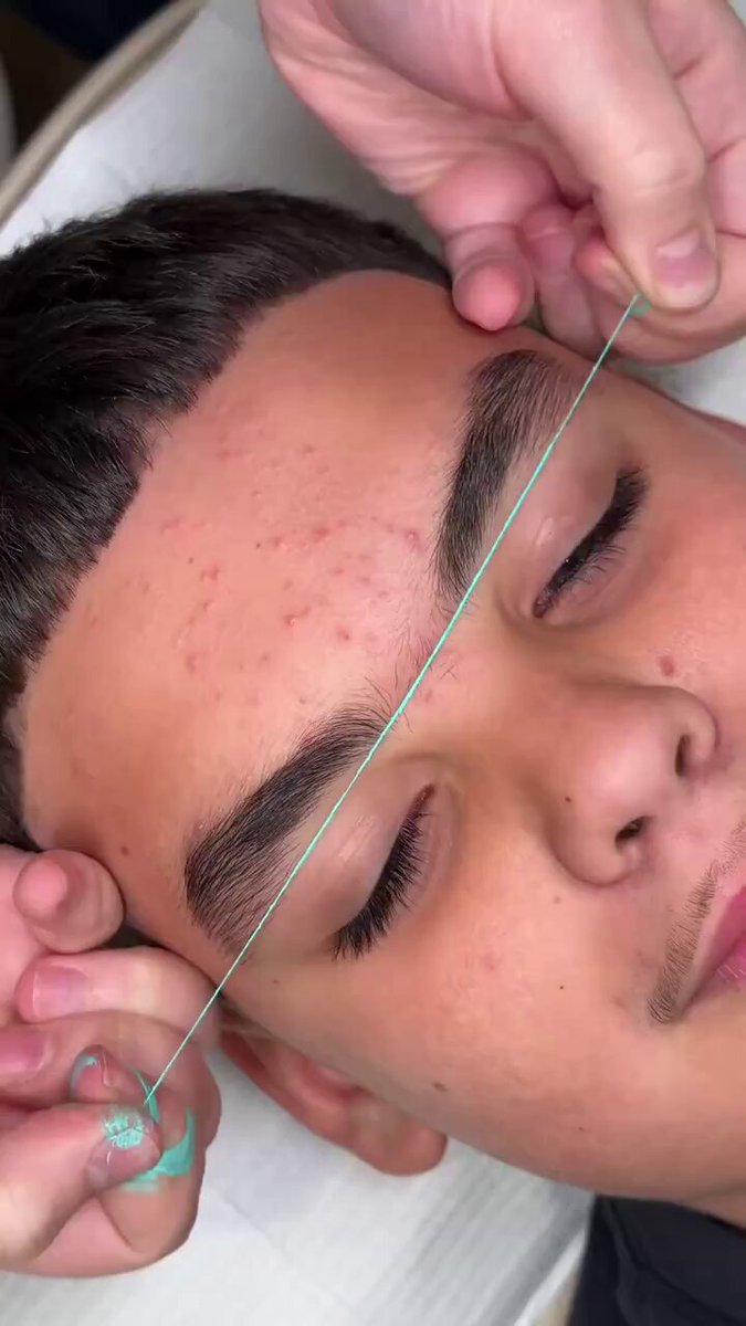 Eyebrow transformation 👀