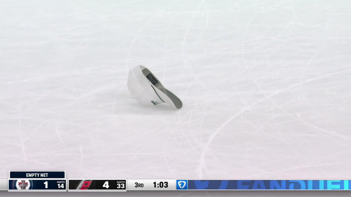 The Winnipeg native Seth Jarvis scores a Hatty against his hometown team!!! 🎩🚨