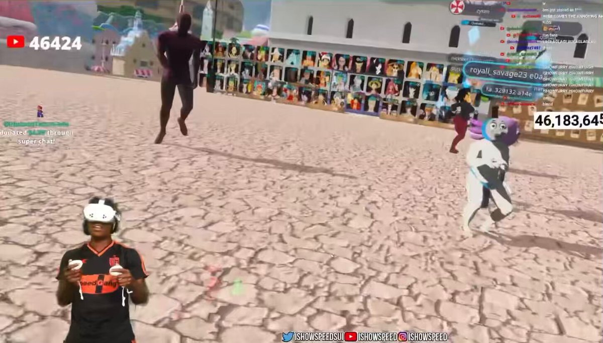 🚨| WATCH: Speed joined the most RANDOM world on VRChat 😭😭😭