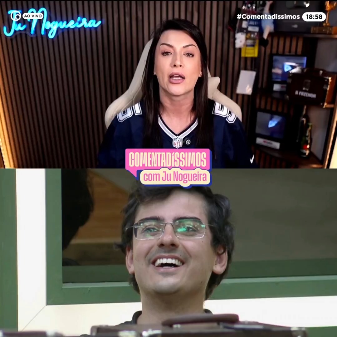 🔥 Dudu discursou sobre o Top 10 e provou que entrou para entregar o que a gente gosta: ENTRETENIMENTO! 🔴 #Comentadíssimos com Ju Nogueira, de segunda a sexta, às 18h, no Já Contei e na DiaTV, no YouTube.