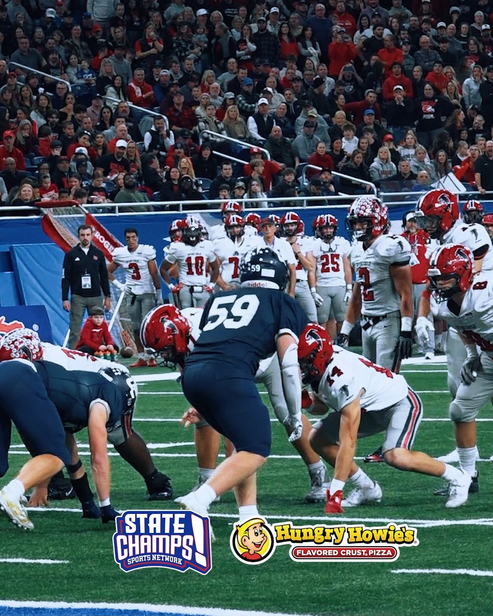 MR. FOOTBALL FINALIST MARCELLO VITTI DOING HIS THING 🏈🔥The Divine Child senior and Iowa commit, came up clutch, scoring the go-ahead TD and the 2-point conversion in the 4th quarter as the Falcons held on to beat Unity Christian 23-22 to claim the Division 4 State Championship! Delivered by Hungry Howie's 🍕 DCHS Athletics | DCHS Football | Marcello Vitti-Iowa Hawkeye DB #21