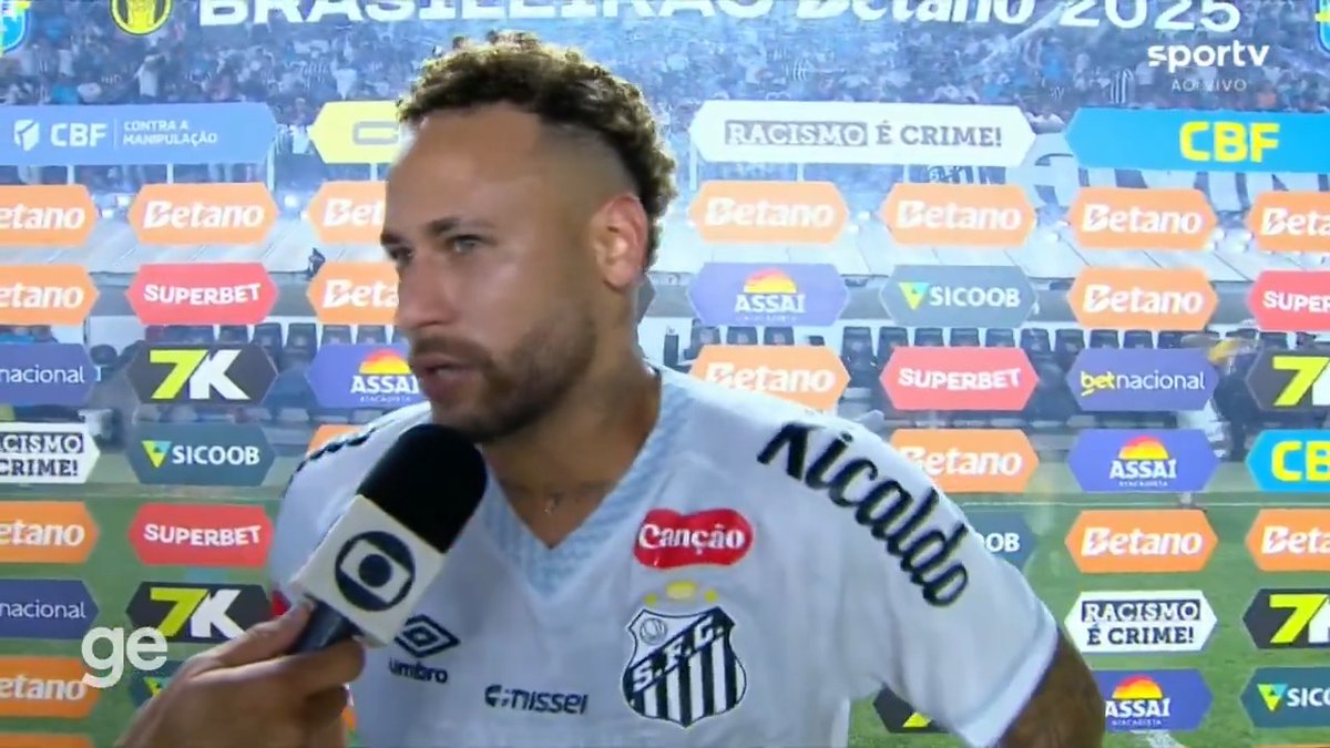 ⚠️ A entrevista com o desabafo de Neymar: “Não está tudo bem, mas quem tem que saber sobre a lesão são os médicos do clube, eu e meu estafe.” “Eu sou um ser humano, e nenhum ser humano merece escutar as baboseiras que eu escutei.” 🎥 sportv | ge