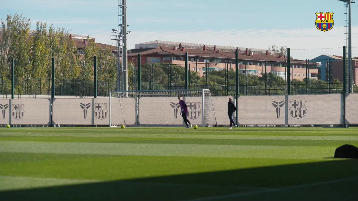 Training completed. Tomorrow, we go for the three points.