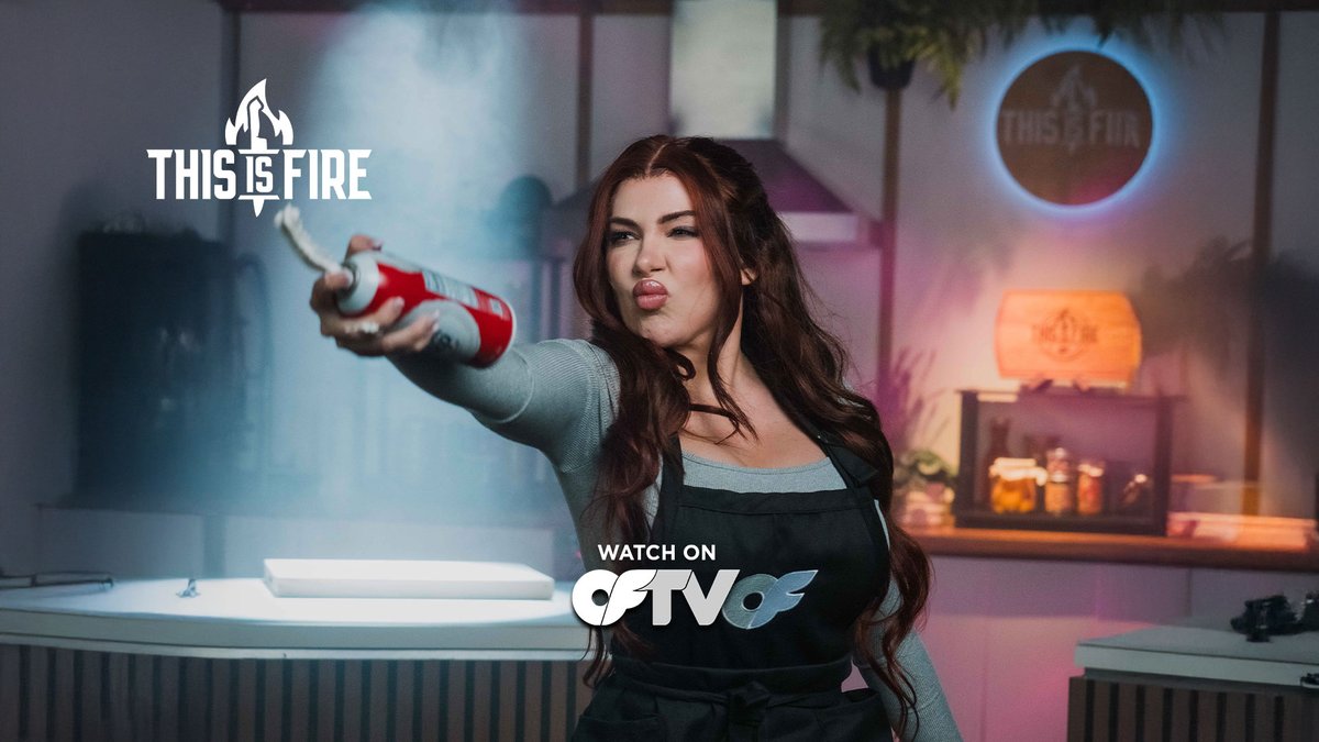 When @TheSiriDahl &amp; @TheAmandaNicole are in the kitchen, you know it’s going to be a good time 🔥 Tune in to the #ThisIsFire semifinals on OFTV! Watch FREE: