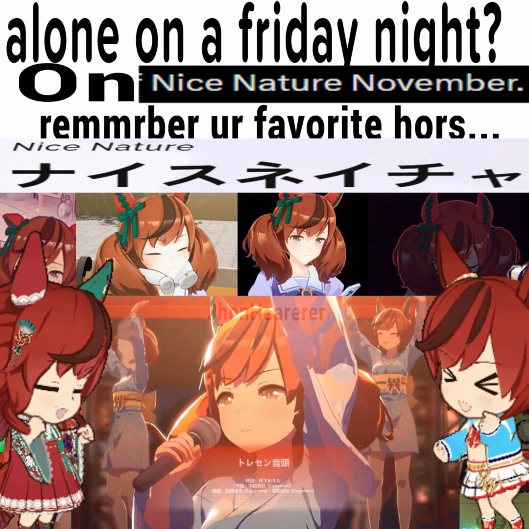 Day 28 of Nice Nature November. Alone on a the last FRIDAY of NNN....??????? 😭😭 Just remember your favorite 🏞🐴