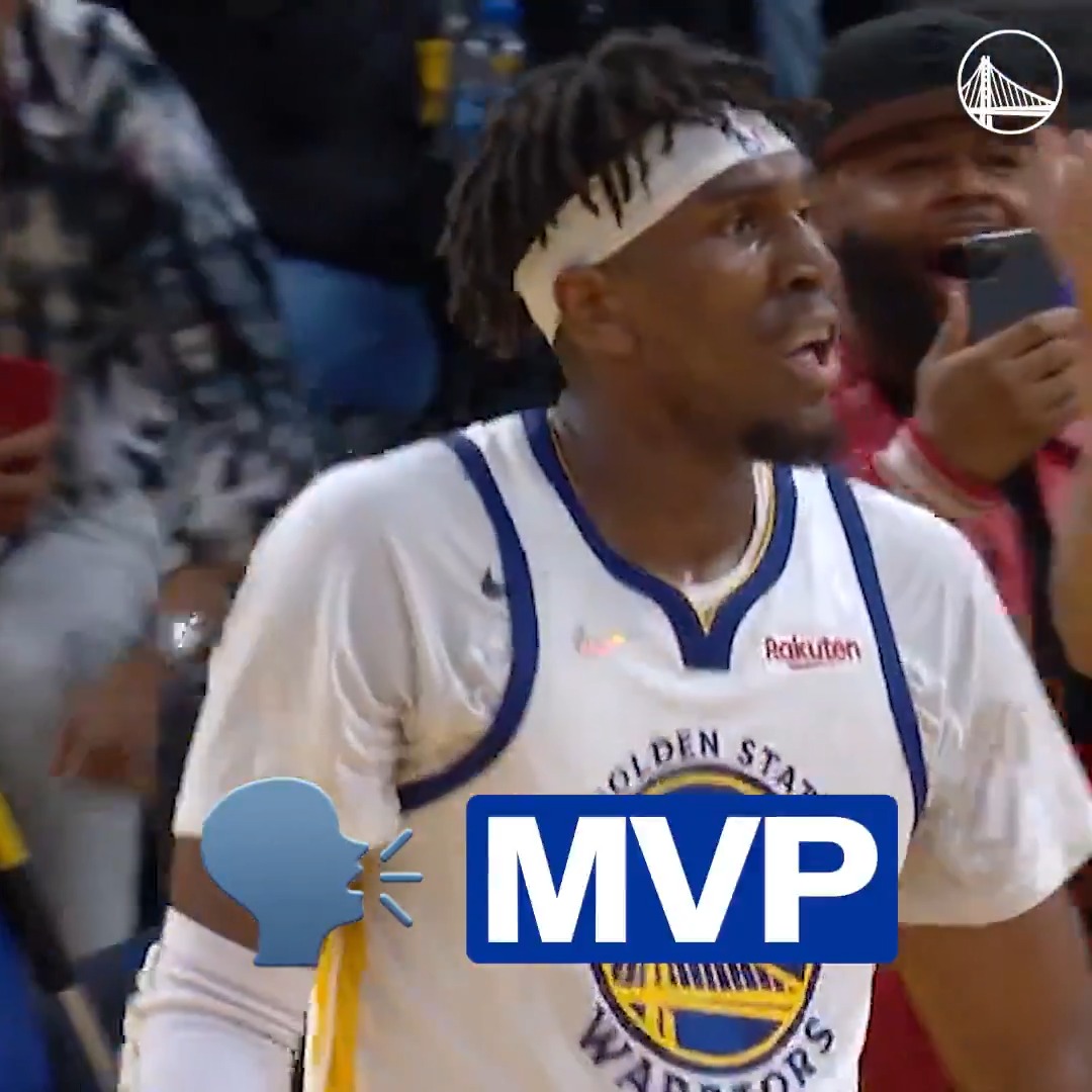 MVP chants at Chase Center - a moment Kevon Looney says he'll remember as long as he lives. Tomorrow night, he returns to #WarriorsGround.