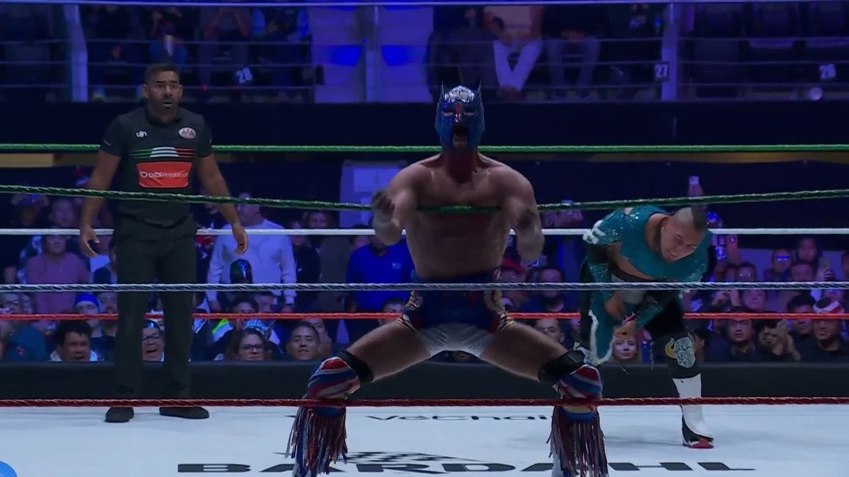 El Grande Americano isn't giving up yet! 👊 Stream Lucha Libre AAA Worldwide Alianzas here: