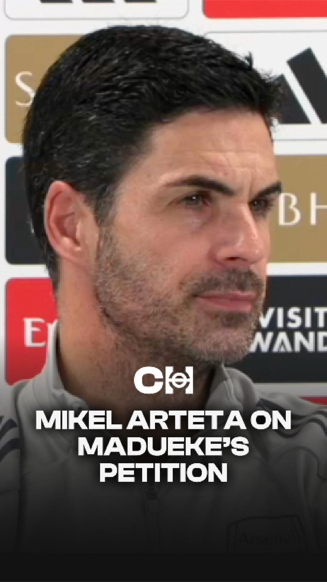 Arteta on the online petition to not sign Madueke: “If anything, it gave me more conviction and more will to help him... and immediately it [petition] had the complete opposition reaction which I think he valued, respected, and it was like... fuel to him.”