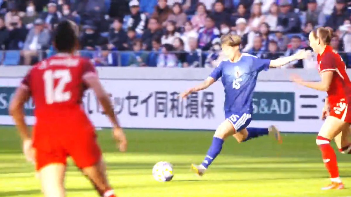 🏆MS&amp;ADカップ2025 🇯🇵#なでしこジャパン vs カナダ🇨🇦 #藤野あおば のシュートがクロスバーに直撃💥 ただいま🎥地上波 #TBS 系列で生中継🔥 #TVer でもライブ配信中⚡ #BEYOURBESTSELF #最高の自分であれ #夢への勇気を #jfa #daihyo #nadeshiko #サッカー日本代表