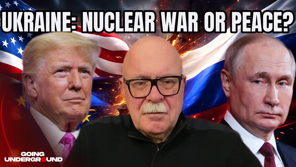 🚨NEW EPISODE OF GOING UNDERGROUND Ukraine🇺🇦: Europe is Bringing the World to the Precipice of NUCLEAR WAR with Russia🇷🇺 (Dr. Dmitri Trenin) Dr. Dmitri Trenin of Russia's Foreign and Defence Policy Council joins us as the possibility of nuclear war hangs over the world amid the Russia-NATO proxy war in Ukraine, a situation he calls more dangerous than even the Cuban Missile Crisis of 1962.