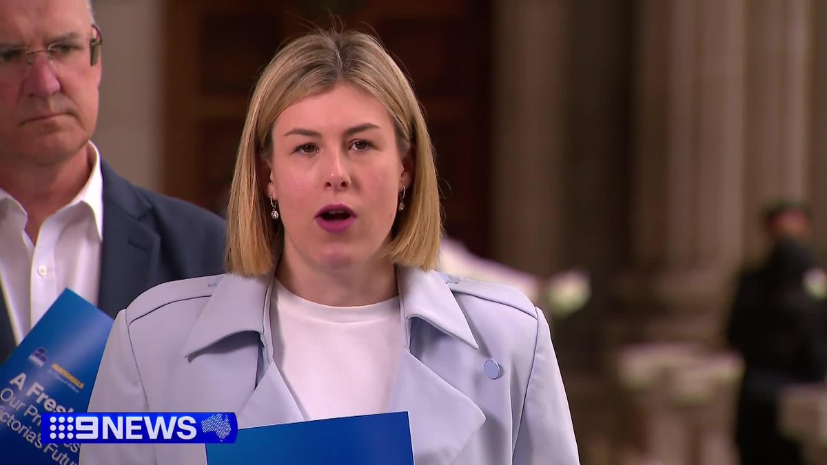 The political mountain Jess Wilson has to climb to become premier has been laid bare in a new poll, one year out from Victoria's state election. Mark Santomartino #9News