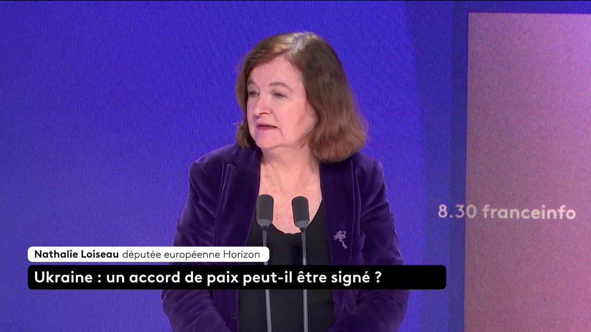 🔴 L’Europe face à la menace russe ? ➡️ Alors que Vladimir Poutine qualifie de “ridicules” ses supposées intentions d’attaquer l’Europe, Nathalie Loiseau assure qu’il a toujours fait l’inverse de ce qu’il disait et rappelle que la menace réside dans “l’ingérence” russe