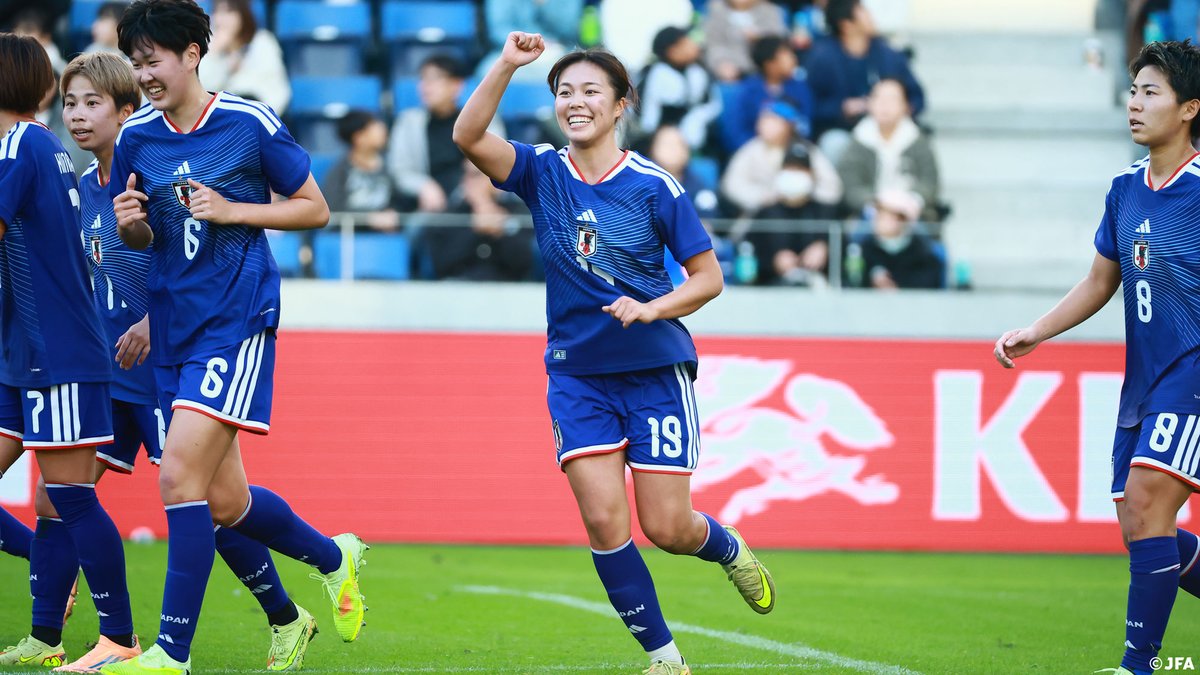 🔹長崎でのゴールをピッチレベルから!🎥⚽️ #高橋はな のクロスを #田中美南 が頭で落とし、最後は #谷川萌々子 がきっちり決める💪 🏆MS&ADカップ2025 🇯🇵なでしこジャパン 3-0 カナダ女子代表🇨🇦 #BEYOURBESTSELF #最高の自分であれ #夢への勇気を #なでしこジャパン