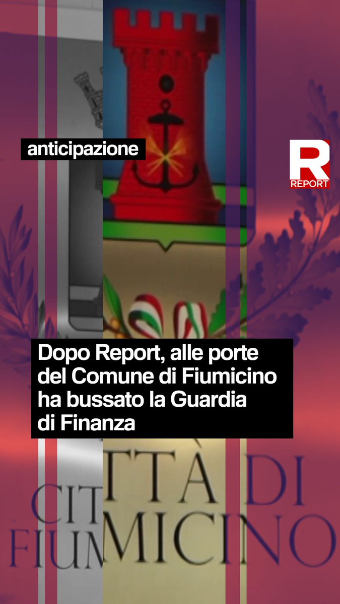 Dopo la nostra inchiesta al Comune di Fiumicino guidato dal sindaco di centrodestra Baccini è arrivata la GdF. L’inchiesta riguarda presunti appalti pilotati per eventi culturali e luminarie. Tra i 13 indagati, anche sindaco, funzionari e assessori. Domenica, 20.30, #Rai3