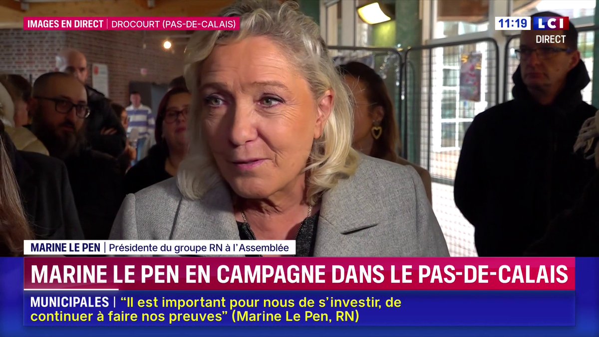 Présidentielle 2027 : Bardella en tête, selon un sondage 🗣️"Ça n'a aucune influence, aucune importance, ça ne me traumatise pas qu'un institut de sondage n'ait pas voulu me tester, peut-être n'a-t-il pas assez d'argent pour pouvoir tester les deux candidatures" : Marine Le Pen