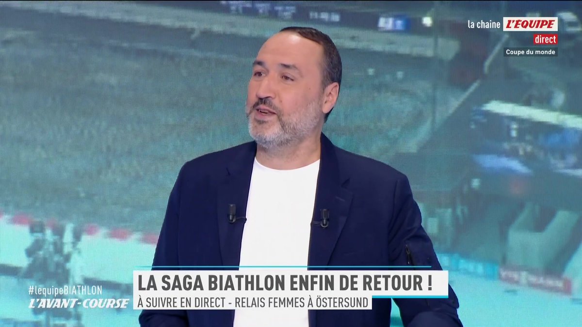 ENFIN ! 😍 Le biathlon est de retour pour une nouvelle saison sur la chaîne L'Équipe ! Au programme aujourd'hui à Ostersund : relais femmes et hommes ! Le biathlon c'est à suivre sur la chaine L'Équipe #lequipeBIATHLON