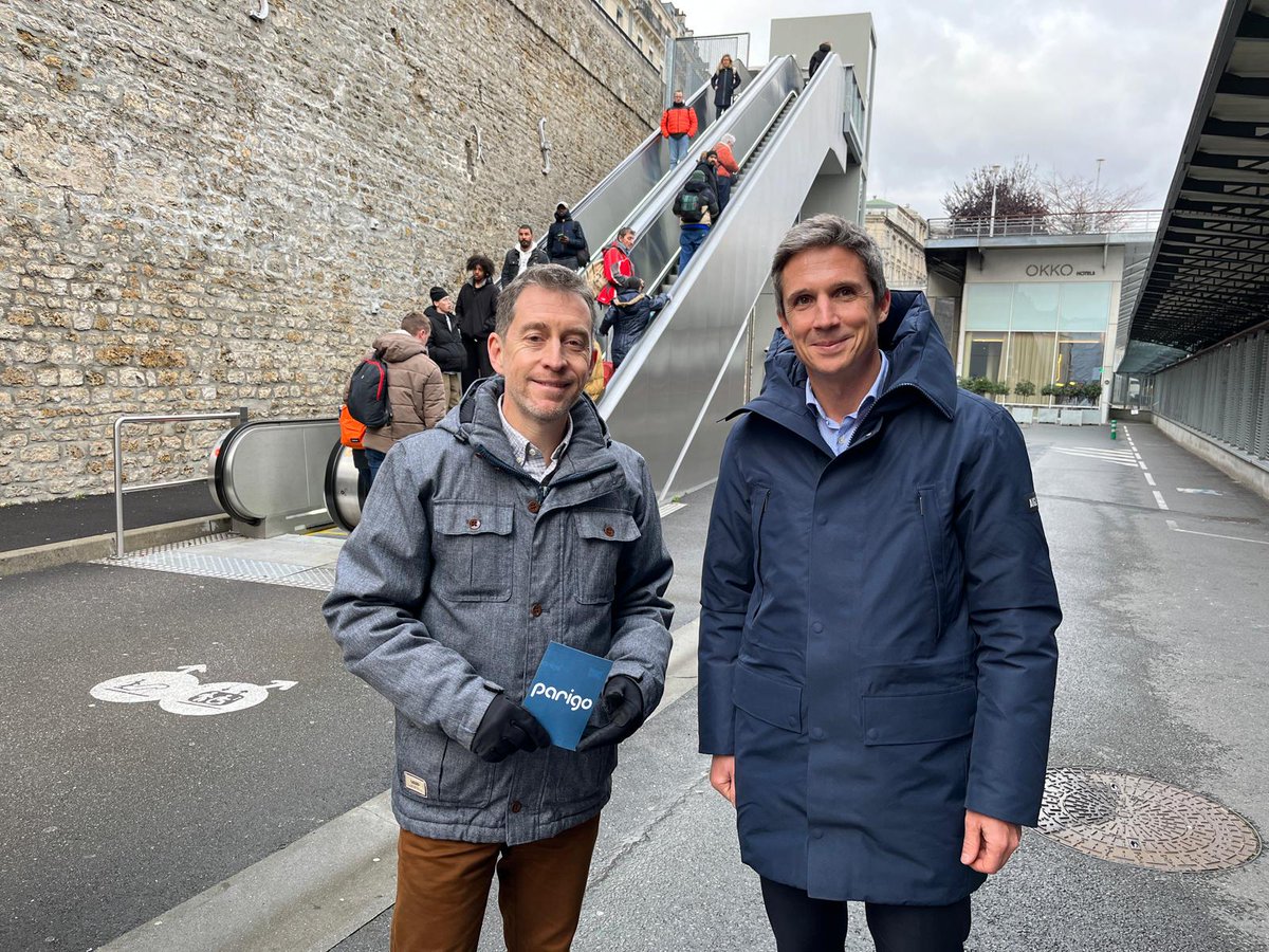 Le tunnel entre #garedunord et #garedelest, lancé il y a 10 ans, s’accélère grâce au #CDGExpress prévu en 2027, explique Arnaud Crolais (#IDFM). 👉 #Parigo saison 10 avec Bertrand Lambert chaque samedi 12h35 sur France 3 Paris/Ile-de-France ▶️ Replay 📺 sur