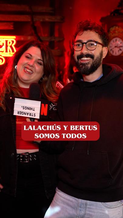 Preparándonos emocionalmente para el fin de esta era con Lalachús y Bertus 💔 #StrangerThings