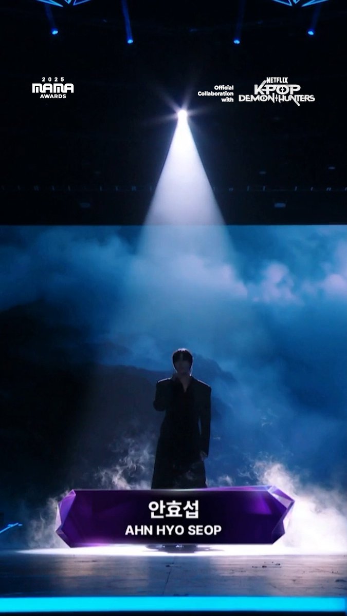 [#2025MAMA] Jinu's Lament💿 🎙️AHN HYO SEOP (안효섭) HEAR MY ROAR, UH-HEUNG 2025 MAMA AWARDS #MAMAAWARDS #넷플릭스 #netflix #kpopdemonhunters