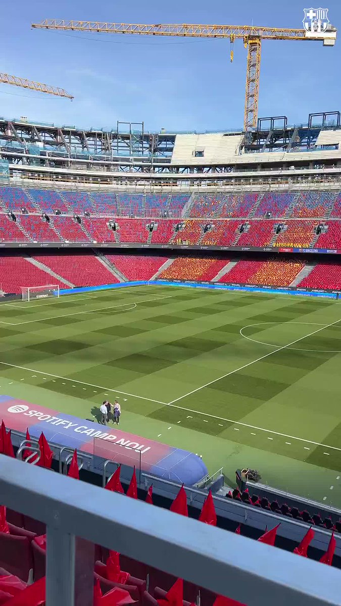 126 years of history. The perfect stage: Spotify Camp Nou 😍🏟️