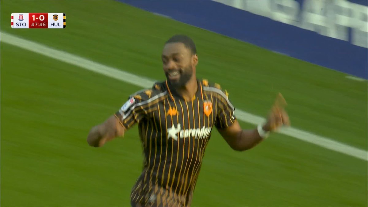Semi Ajayi brings Hull City level! 🐯