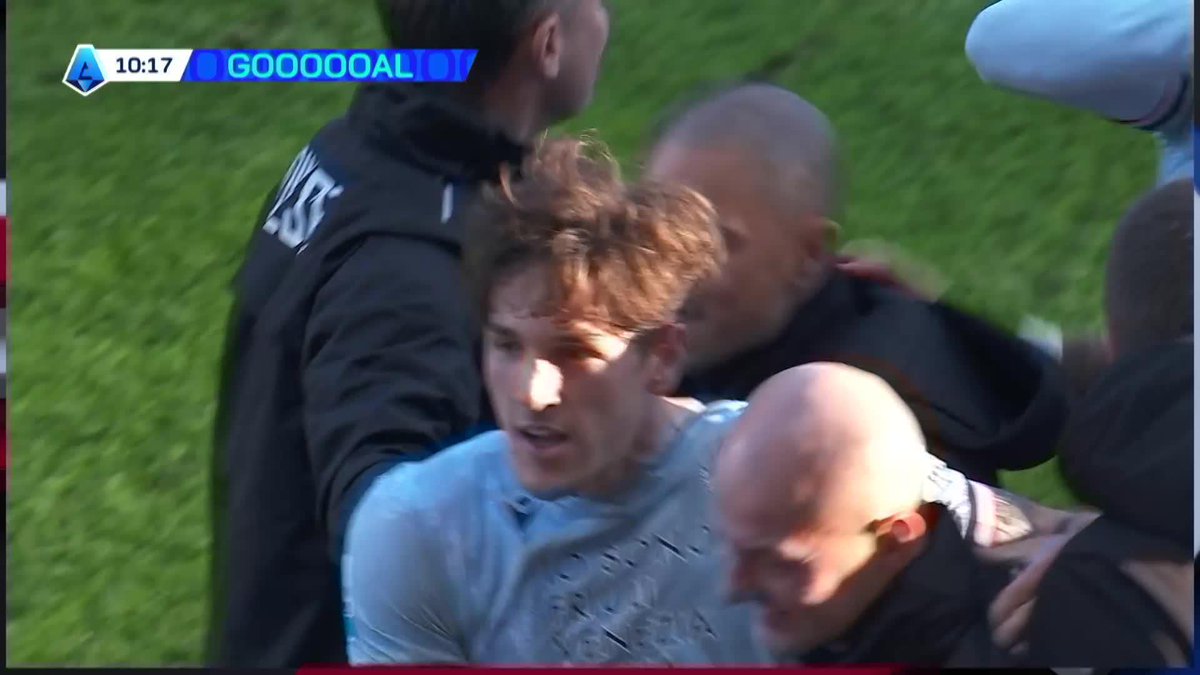 Zaniolo, ligdeki 4. golünü attı.