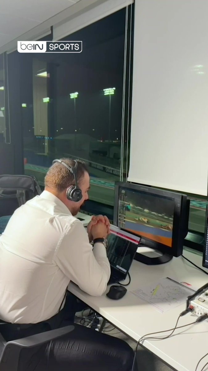 🎧🏎️ في قلب الحدث… من داخل غرفة التعليق لجائزة قطر الكبرى للفورمولا 1. #فورمولا1 | #جائزة_قطر_الكبرى #Formula1| #QatarGP