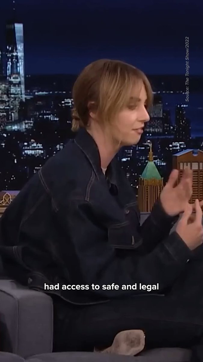 Stranger Things star Maya Hawke says she wouldn’t exist if her parents hadn’t aborted her sibling. Horrific. Women don’t need to end their babies’ lives in order to pursue their dreams.