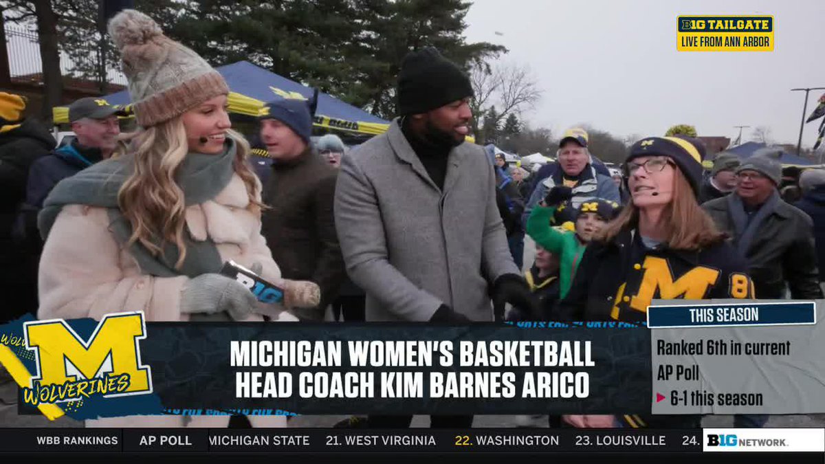 "Naz, if you're listening, you know I can take you one-on-one." You see this, Naz Hillmon? 😊 Kim Barnes Arico (Kim Barnes Arico) discusses the Michigan Women’s Basketball legend 👇