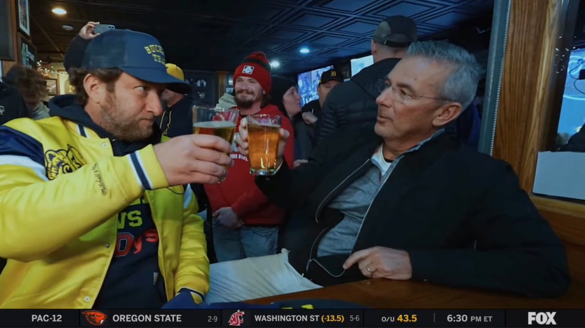 If you told me 10 years ago I’d be frenemies with Urban Meyer and taking him on a tour of Ann Arbor, I’d have told you you’re crazy