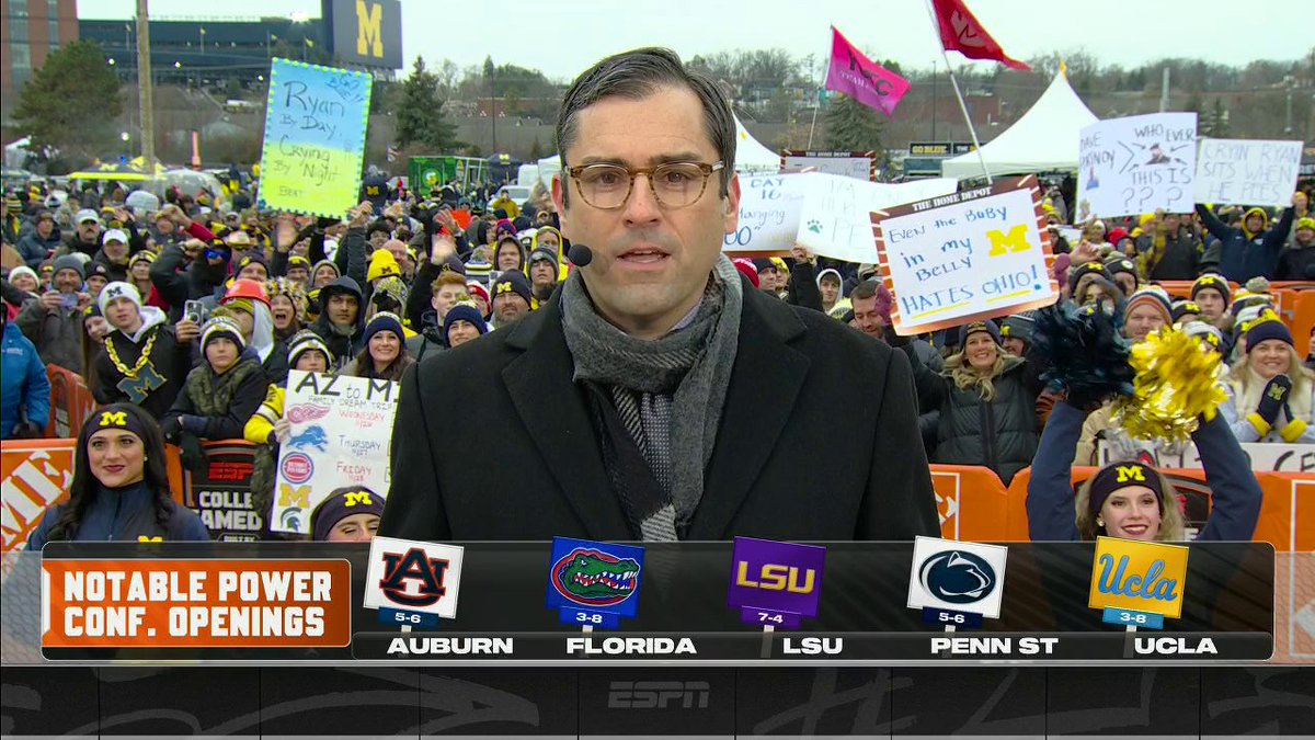 .Pete Thamel with the latest on the college football coaching carousel ✍️ (via College GameDay)