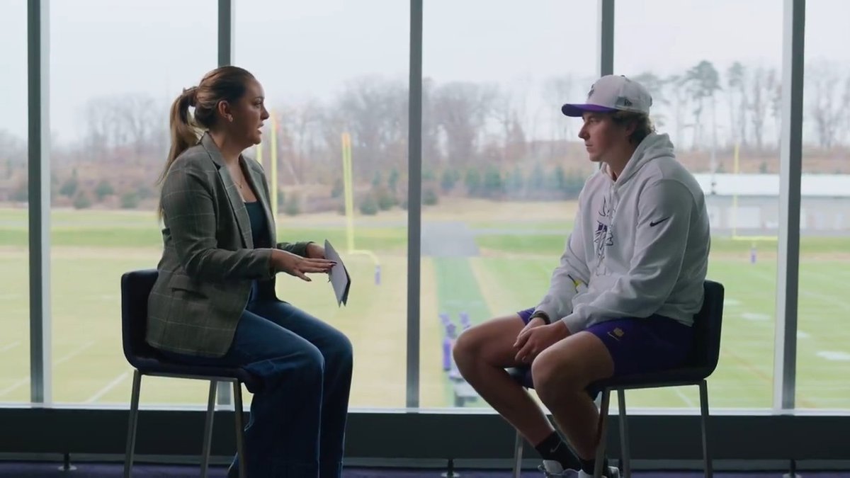 .Will Reichard made NFL history last week with his 4th 59+ yard FG of the season. He sat down with Tatum Everett to talk about the success he's having this season. #ProBowlVote
