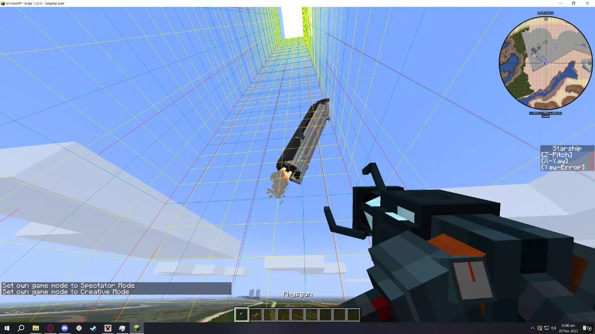Summary of my Starship tests today: (It's pulling an SN9)