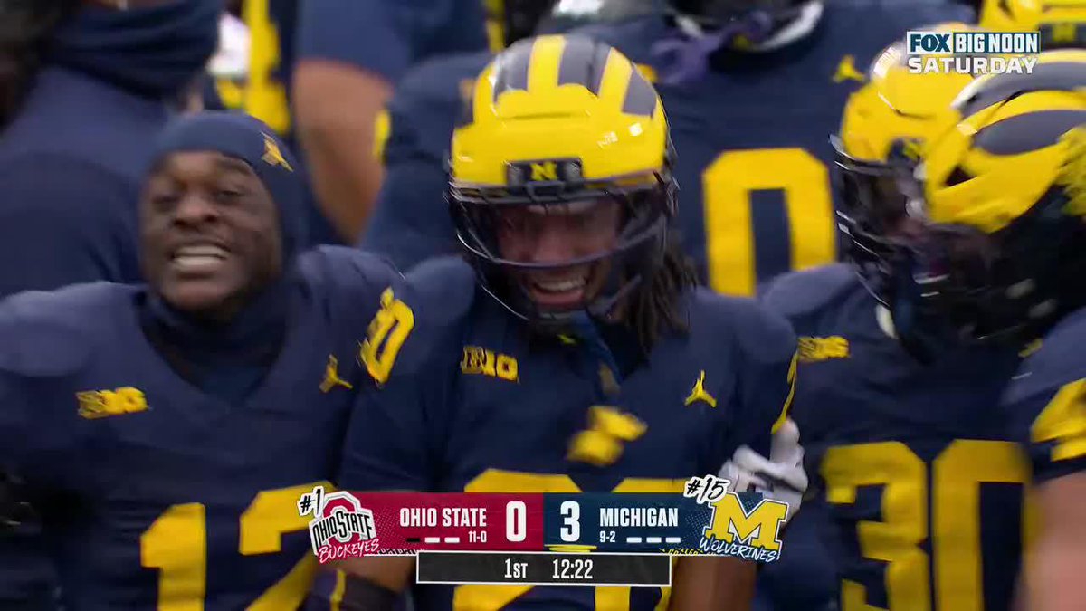 INTERCEPTED‼️ Jyaire Hill picks it off on No. 1 Ohio State's second play of the game. 📺: FOX