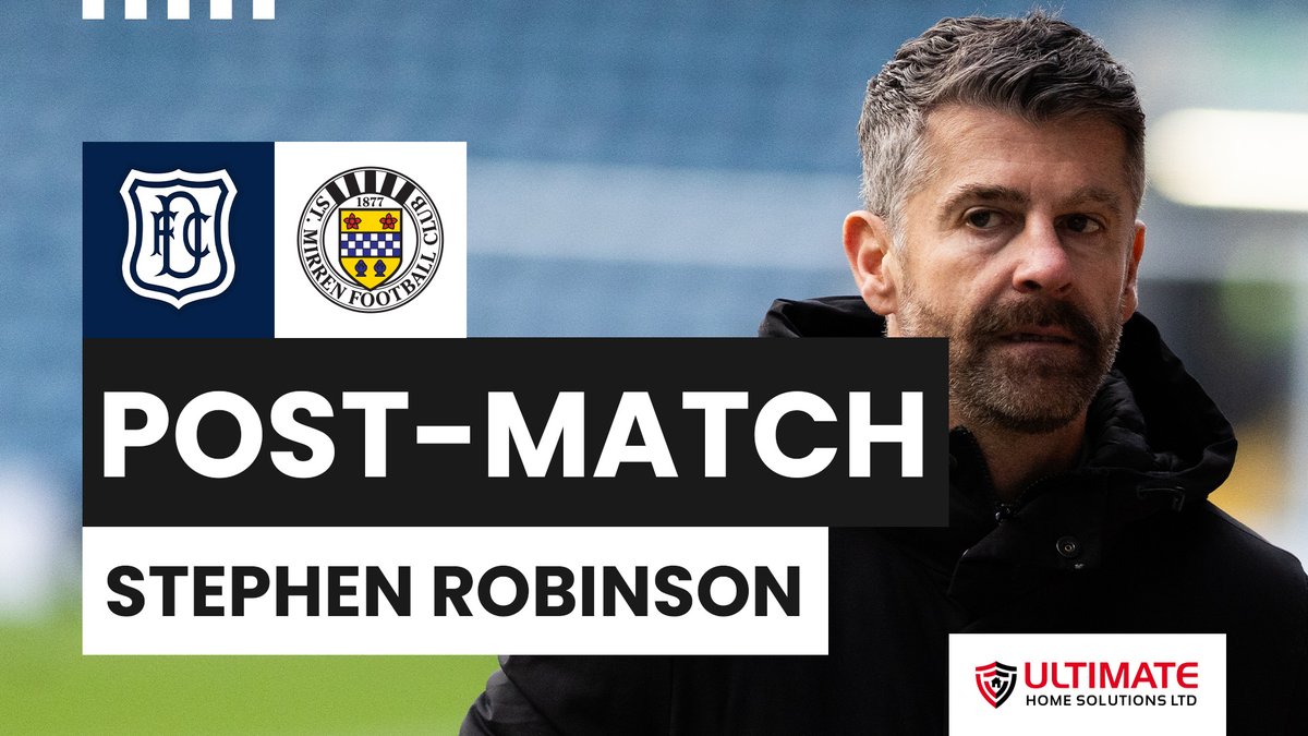 "As a collective we have to stand up now. We'll take the criticism and come back fighting on Monday." The manager gave his thoughts following our defeat against Dundee in the William Hill Premiership.