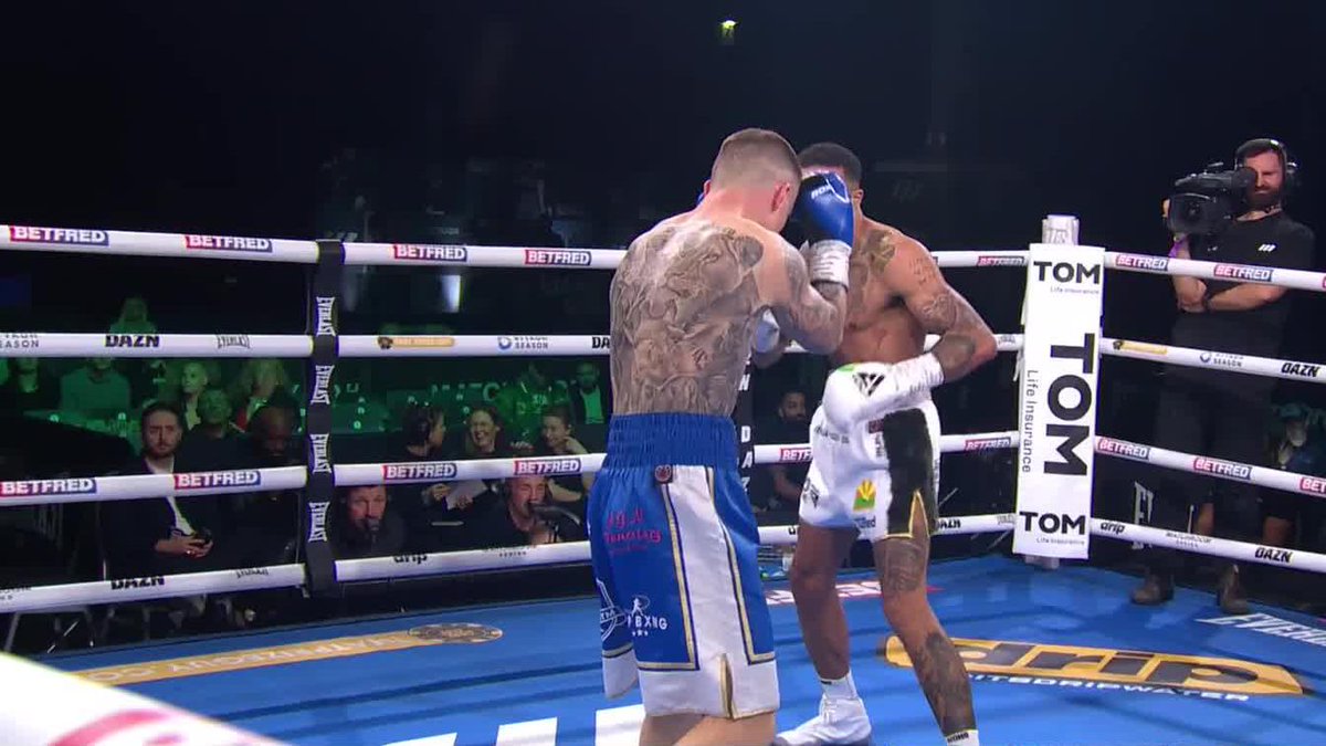 Barrett putting in work ๐ช #WhittakerGavazi | Live NOW on DAZN โพ