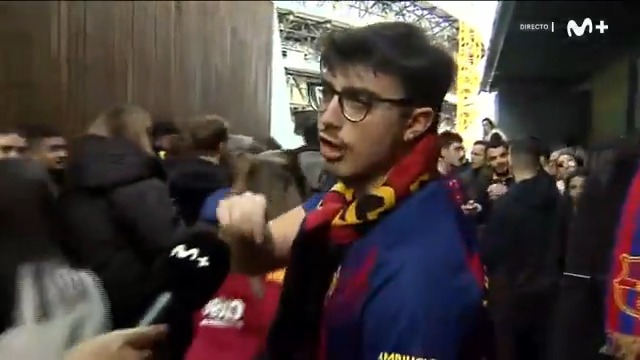 Problemas en los accesos al Camp Nou para presenciar el Barcelona - Alavés. #DeportePlus