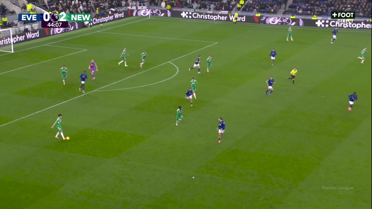 Le MAGNIFIQUE BUT de Nick Woltemade face à Everton ! 🤩⚽️🇩🇪 Quel régal ce lob tout en finesse ! 😮‍💨 🎥 (CANAL+ Foot)