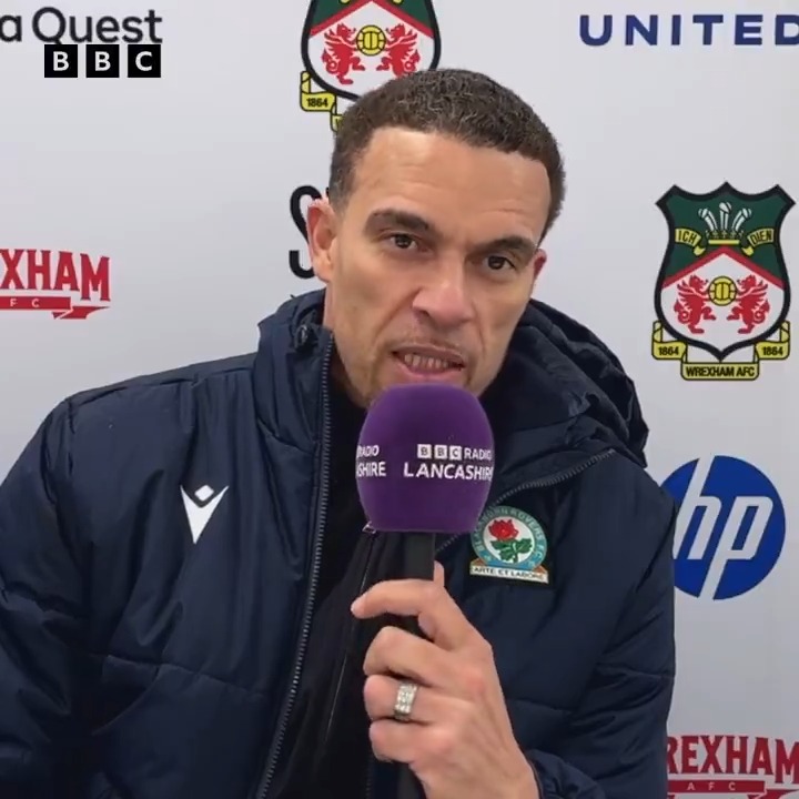 🔵 ⚪ "(Reporter) Was Todd Cantwell close [to playing against Wrexham]?" "Don't ask me again. Every time I get disappointed. Every time it's push back, push back. I said to Toddy: 'come to me, knock on my door &amp; say I'm ready to play'." #Blackburn #Rovers boss Valerien Ismael