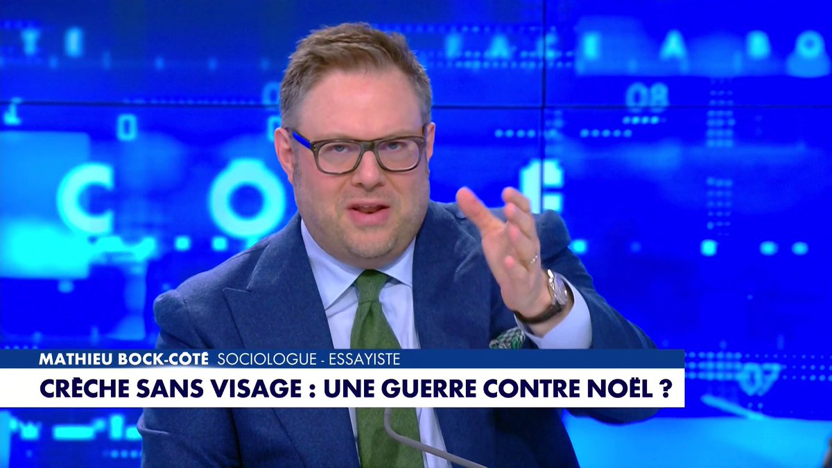 «Crèche sans visages : une guerre contre Noël ?» : l'édito de Mathieu Bock-Côté dans #FaceaBockCote