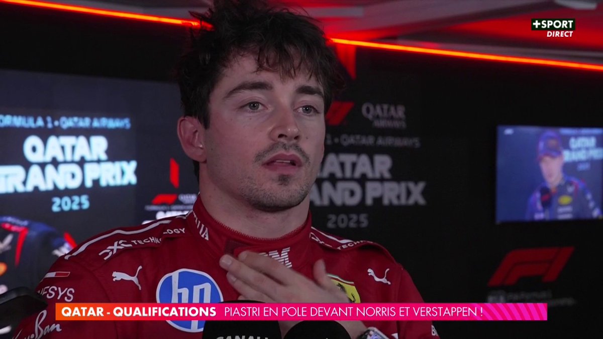 🗣️ “Ça a été un cauchemar“ Leclerc lutte depuis le début du week-end 😞 #QatarGP #F1