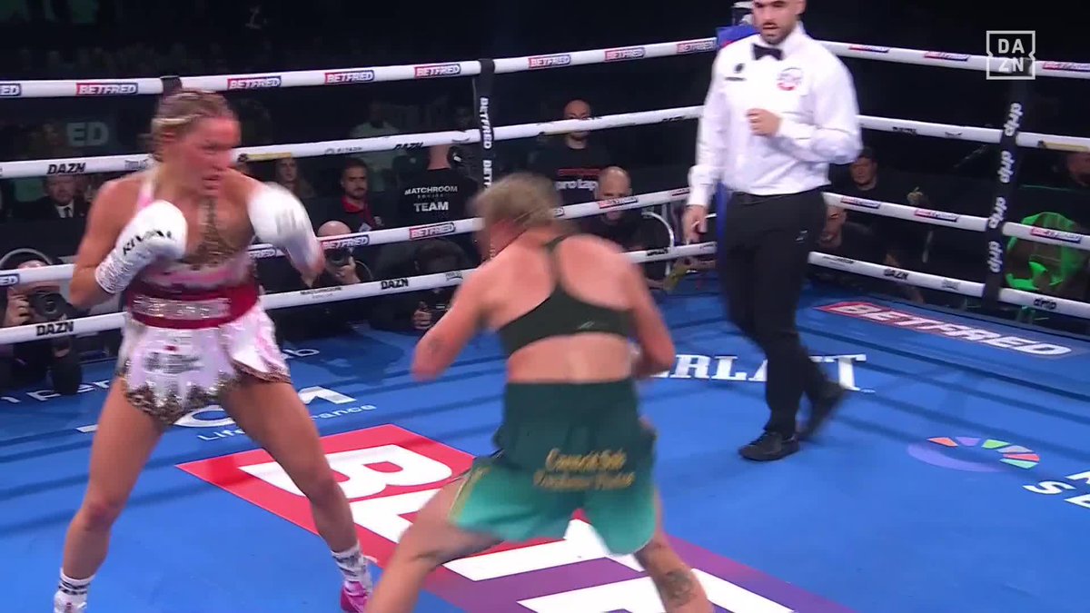 Back and fourth 😤🔥 #WhittakerGavazi | Live NOW on DAZN ◾