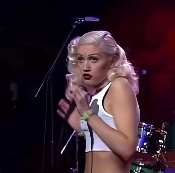 In 1996, Gwen Stefani’s band No Doubt made their first TV appearance on “Late Night with Conan O’Brien”