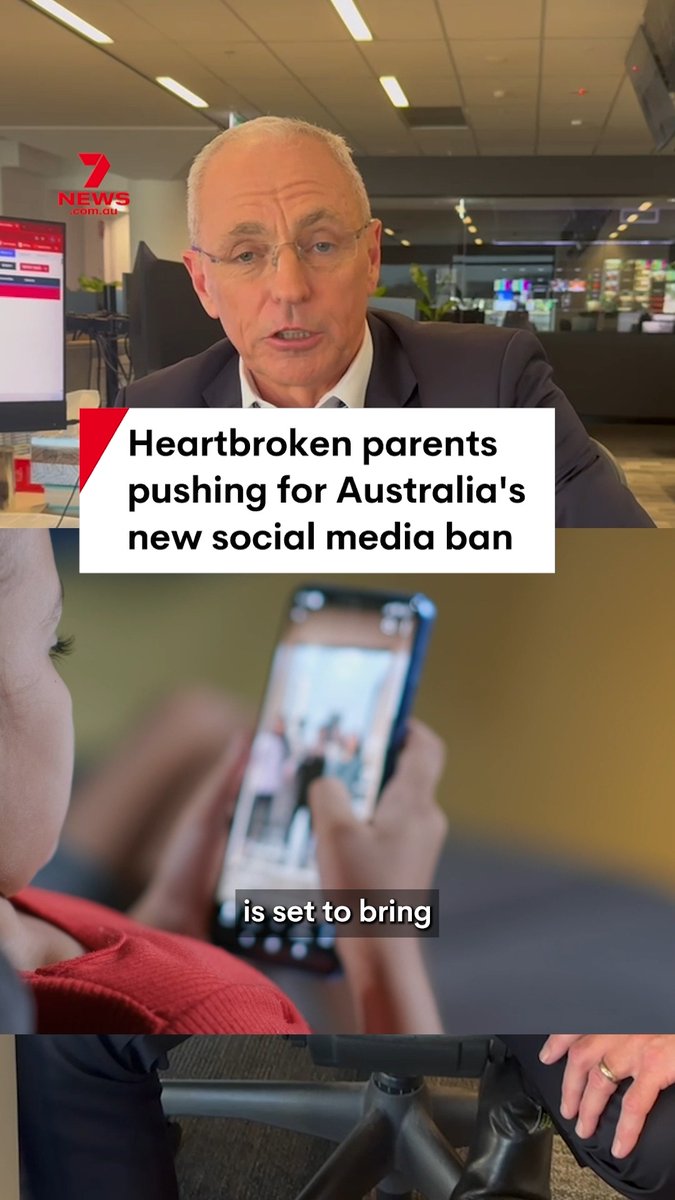 Two mothers united in grief and anger are convinced Australia's social media ban for under-16s will save a generation. Watch 7NEWS at 6pm for the first report in our special six-part series on this world-first policy. #socialmedia #socialmediaban #auspol #kids #teens