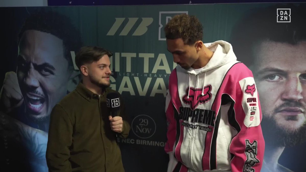 Cool. Calm. Collected 😤🔥 #WhittakerGavazi | Live NOW on DAZN ◾