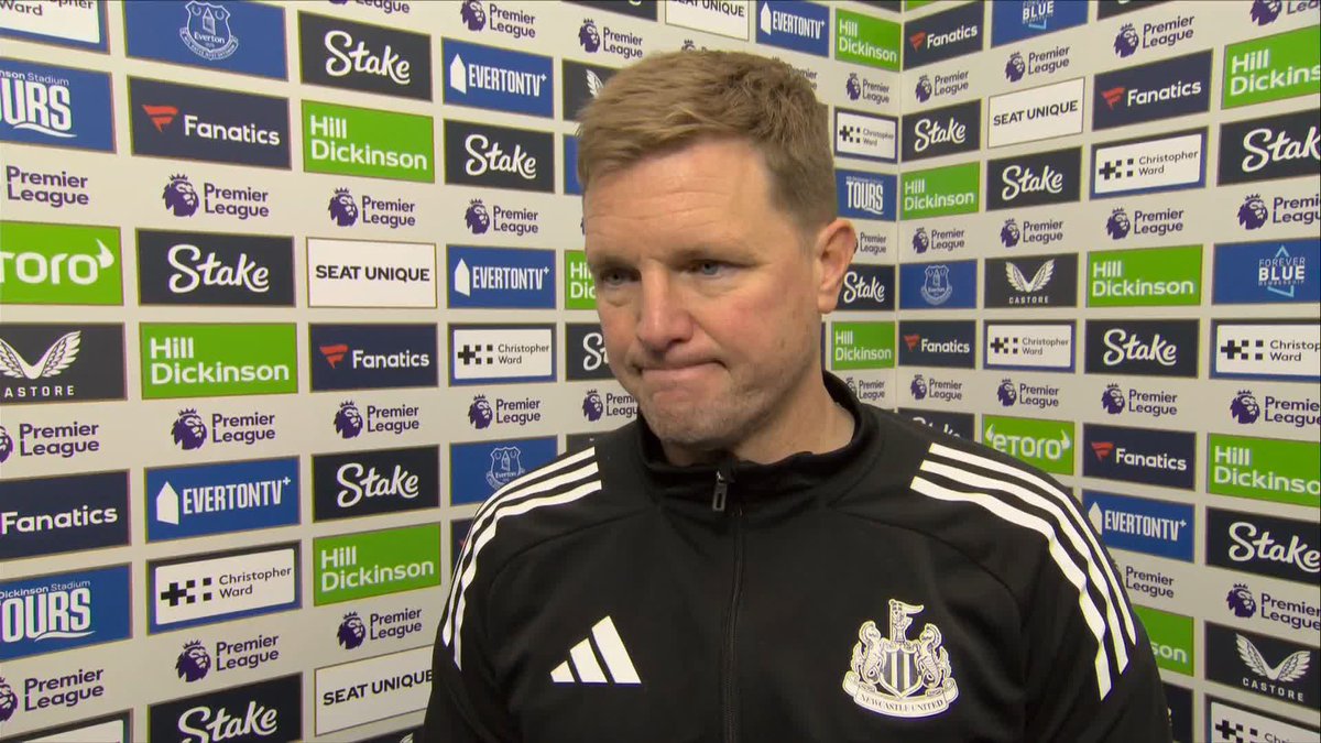 "Today was a big step forward, we're heading in the right direction" 💪 Newcastle boss Eddie Howe reflects on his team's first away league win of the season after their 4-1 victory at Everton.