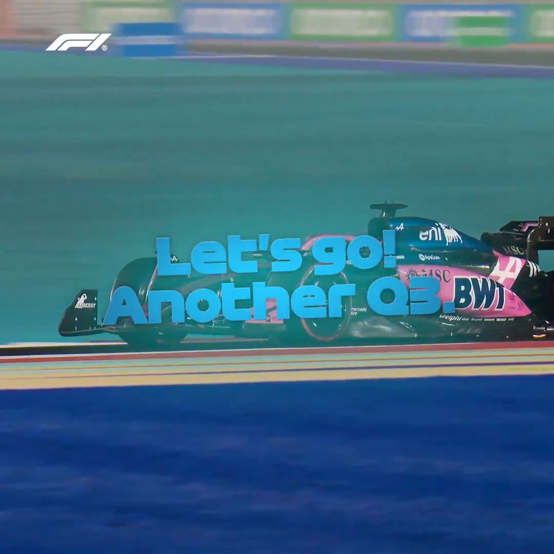 Pierre pulls off yet another impressive qualifying 👏 #F1 #QatarGP BWT Alpine Formula One Team